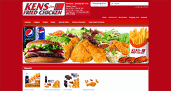Desktop Screenshot of fareham.kensfriedchicken.co.uk